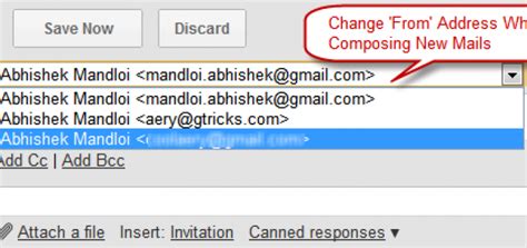 How To Change Send Mail From In Gmail Youtube