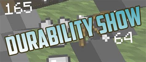 Maybe you would like to learn more about one of these? 1.8.9 Durability Show Mod Download | Minecraft Forum