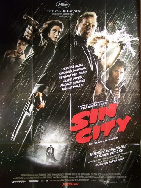 Cookies must be enabled for this site to work. Affiche du film SIN CITY - CINEMAFFICHE