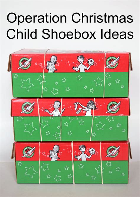 More Operation Christmas Child Shoebox Ideas — Pacountrycrafts