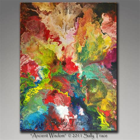 Giclee Print On Canvas From My Original Abstract Painting