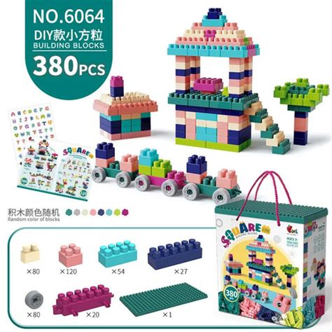 Jual Mainan Anak Diy Lego Brick Lego Besar Mainan Balok Susun Kemasan Box Isi 280 Pcs