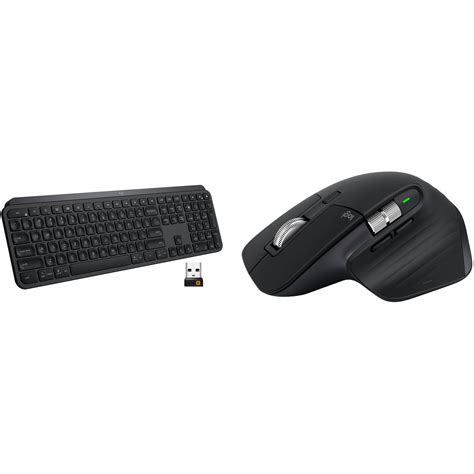Logitech Mx Keys Wireless Keyboard And Mx Master 3s Mouse Set