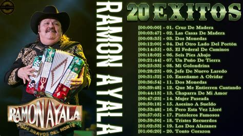 Ramon Ayala Mix 20 Exitos Sus Mejores Canciones Mix Para Pistear 2022 Borrachos Y Corridos