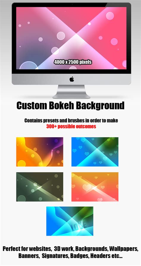 Free Download Custom Bokeh Background Creator Free 600x1132 For Your
