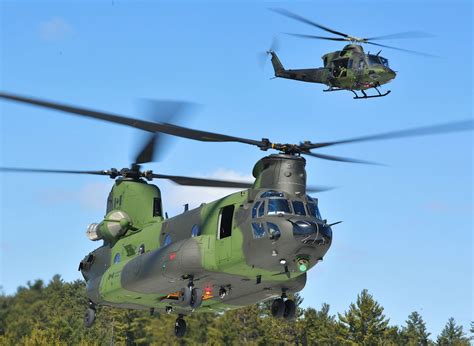 The Canadian Armed Forces Dispatch More Rcaf Helicopters A Possibility