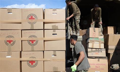 Second Batch Of Humanitarian Aid To Ukraine Leaves Today From Limassol Knews