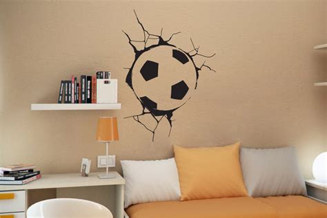 Vinyl Wall Decals Soccer Ball In Wall Sticker