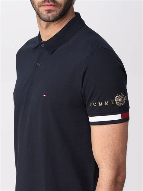 Tommy Hilfiger Polo T Shirt With Logo Sky Tommy Hilfiger Polo