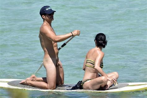Orlando Bloom Nude Paparazzi Pics With Katy Perry