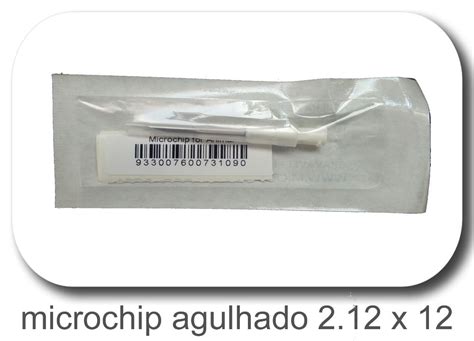 Microchip Agulhado Em Blister Pack 212x12mm