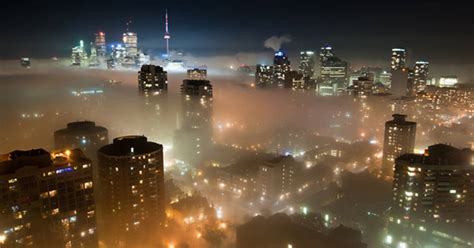 Photos Of Toronto Engulfed In Fog