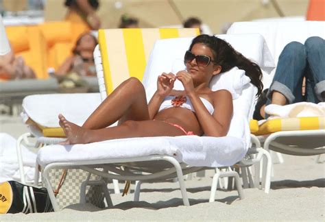 Sara Yasmina Chafak Bikini Candids On The Beach In Miami Hawtcelebs