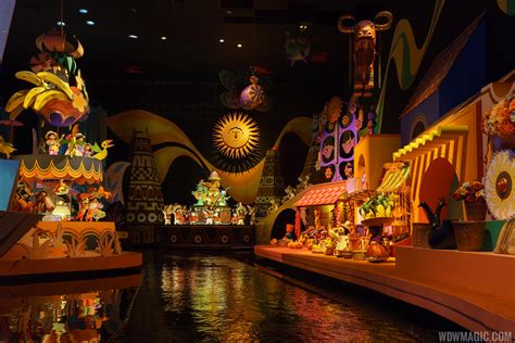 In case you aren't aware, the story behind the song is as follows. 'it's a small world' closing for refurbishment this summer