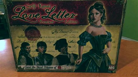 Love Letter Premium Edition — Toronto Gaymers Board Game Review Youtube