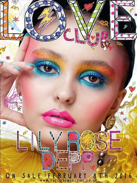 Lily Rose Depp Se La Joue 80 En Couverture Du Magazine Love