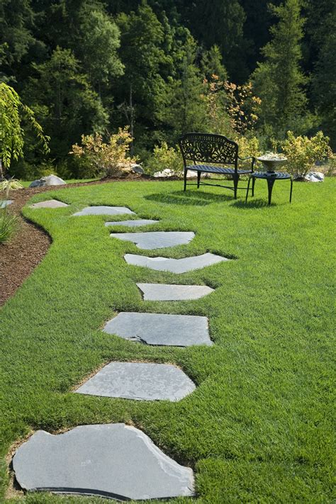 Stepping Stones Are A Great Way To Save The Bright Green Grass You Have