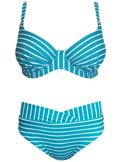 Naturana Naturana ASSORTED Printed Underwired Bikini Sets Size 10