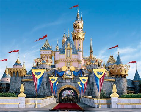 Florida Disneyland Sleeping Beauty Castle
