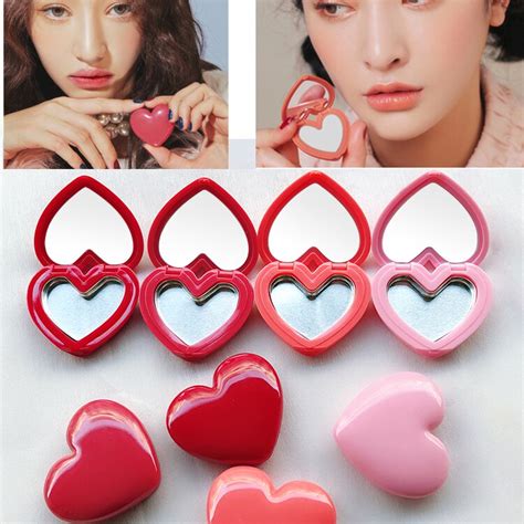 15g Empty Eye Shadow Jars With Aluminium Pan Red Heart Shape 15ml Diy