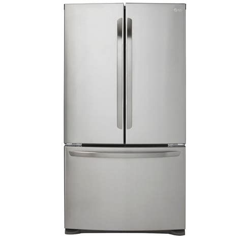 Lg Electronics 209 Cu Ft French Door Refrigerator In Stainless Steel