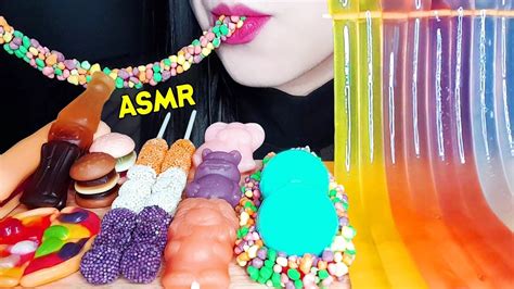 Asmr Jelly Noodle Earth Jelly Gummy Jelly Eating Sounds Mukbang 젤리국수