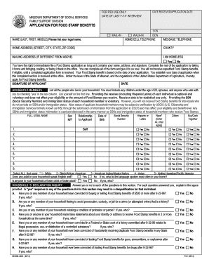 Class d felony when value is $500 or more. Printable Food Stamp Application Missouri