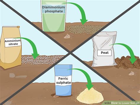 Pour the solution around the base of plants in the soil you are adjusting. How to Lower Soil pH (with Pictures) - wikiHow