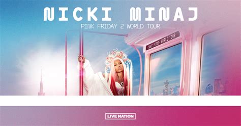 Global Icon Nicki Minaj Reveals Details For Highly Anticipated Pink Friday World Tour Live
