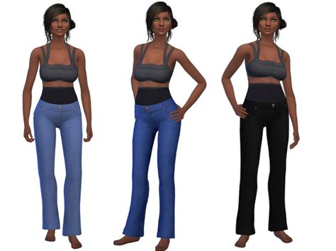 The Sims Resource Maternity Jeans