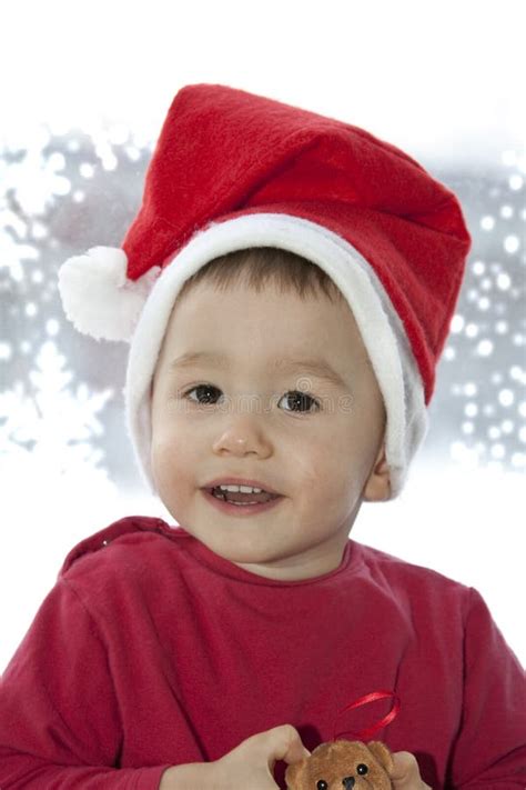 Christmas Baby Stock Image Image Of Snowflake Xmas 12333641