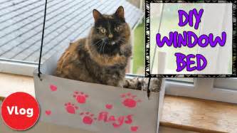 How To Make A Diy Cat Window Bed Fun And Easy Homemade