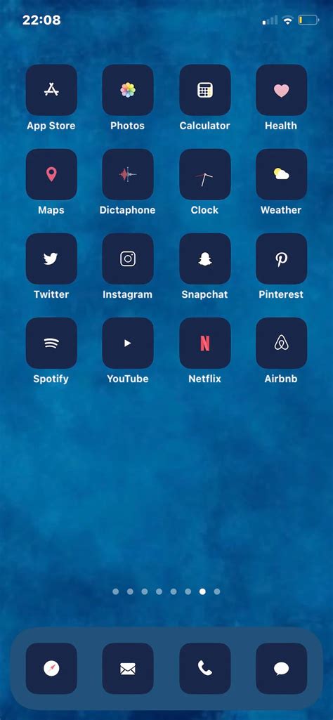 Blue App Icons Free