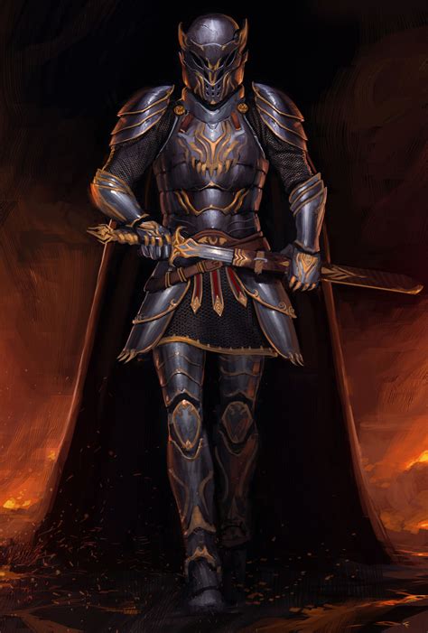 Knight Practice Weihao Wei Knight Armor Fantasy Armor Fantasy