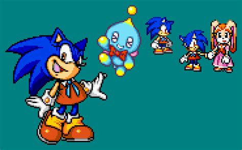 Sonic The Cream Advance 2 By Swapperspriter On Deviantart