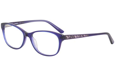 Bebe Women S Sparkle Eyeglasses Bb5123 Bb 5123 505 Plum Optical Frame 53mm Ebay