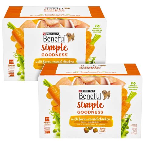 Purina Beneful Simple Goodness with Farm-Raised Chicken Adult Tender