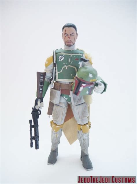 Unmasked Boba Fett Star Wars Custom Action Figure