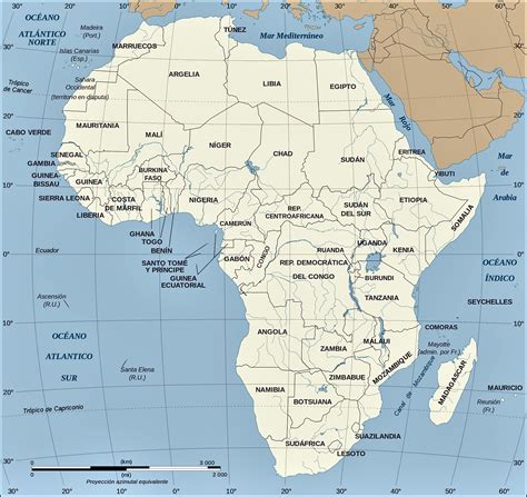 Sintético 95 Foto Mapa De Africa Con Los Paises Lleno
