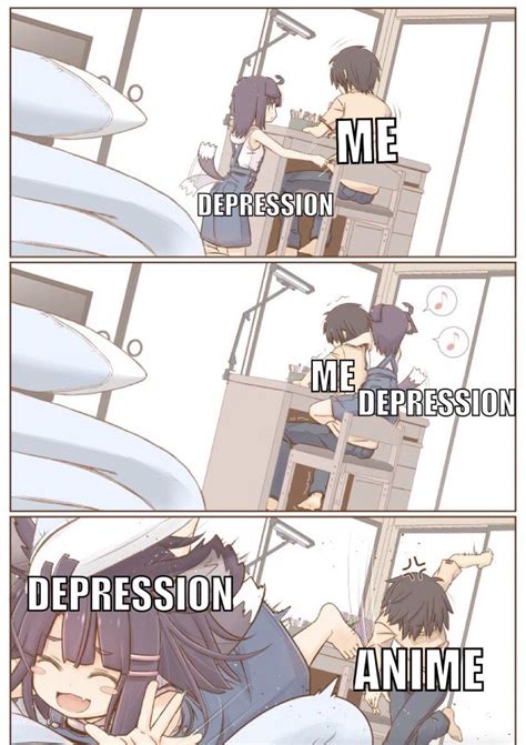 Anime Is Best Cure For Depression Ranimemes