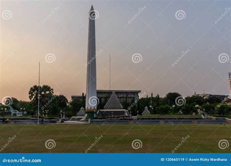 Tugu Pahlawan Surabaya City Indonesia Stock Image Image Of