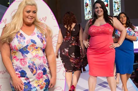 Towies Gemma Collins Among Curvy Girls At First Fashion Show Dedicated