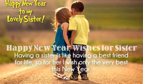 New Year Wishes For Sister Vitalcute