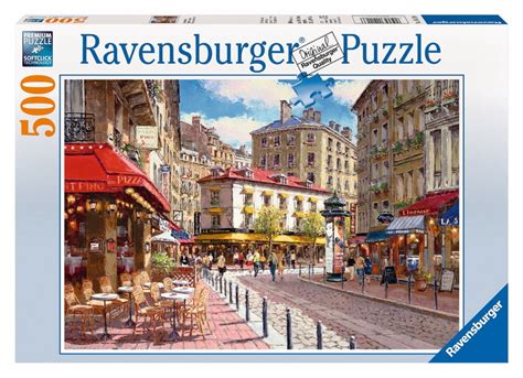 2.5 out of 5 stars. Ravensburger 500 Piece Jigsaw Puzzle - Quaint Shops | Toy ...