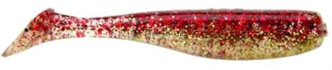 Dodds Sporting Goods Doa Cal Shad Tail 3 Redgold Glitter 50pack