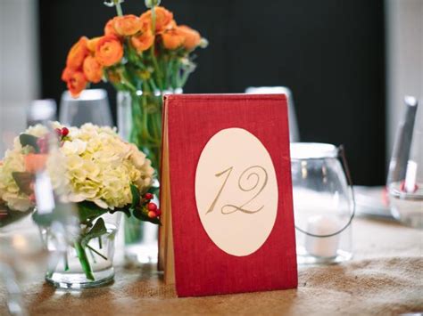 Wedding Table Number Ideas Entertaining Diy Party