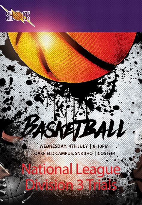 National And Local Trials Swindon Shock Basketball Club