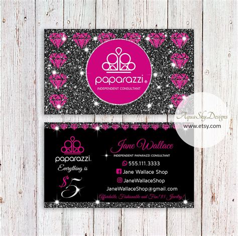 Business cards play a significant role in creating opportunities. Paparazzi Business Cards Pink Gem Diamond Paparazzi Jewelry Accessories Paparazzi Consultant ...