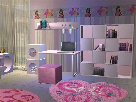 Mod The Sims Recolor Barbie Of The Set Bedroomorange