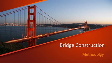 Presentation For A Us Bridge Construction Company Ppt Template